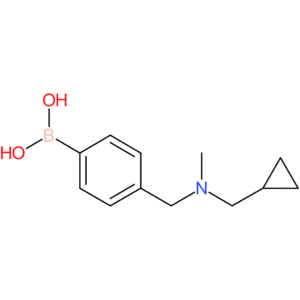 (4-([(cyclopropylmethyl)(methyl)amino]methyl)phenyl)boronic acid