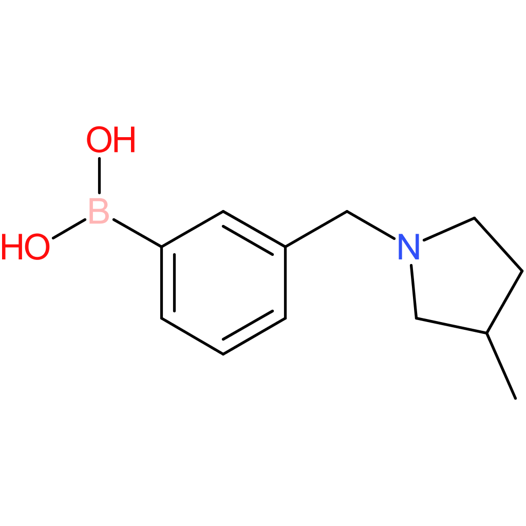 (3-[(3-methylpyrrolidin-1-yl)methyl]phenyl)boronic acid