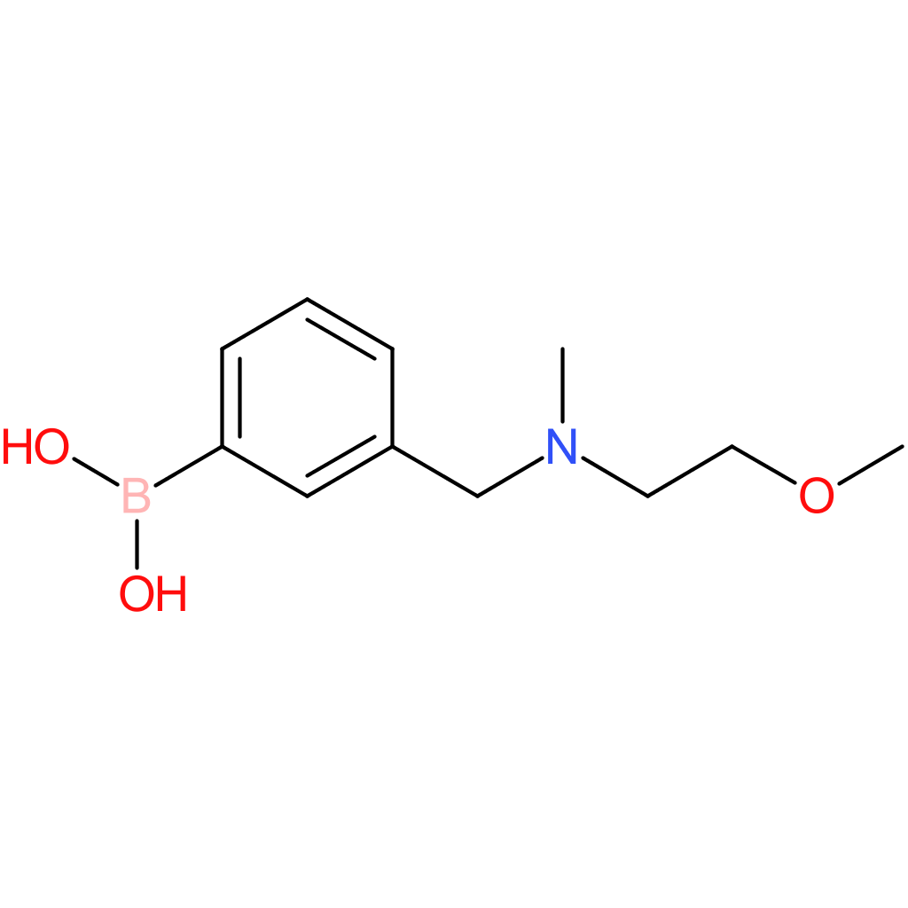 (3-([(2-methoxyethyl)(methyl)amino]methyl)phenyl)boronic acid