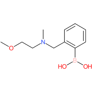(2-([(2-methoxyethyl)(methyl)amino]methyl)phenyl)boronic acid