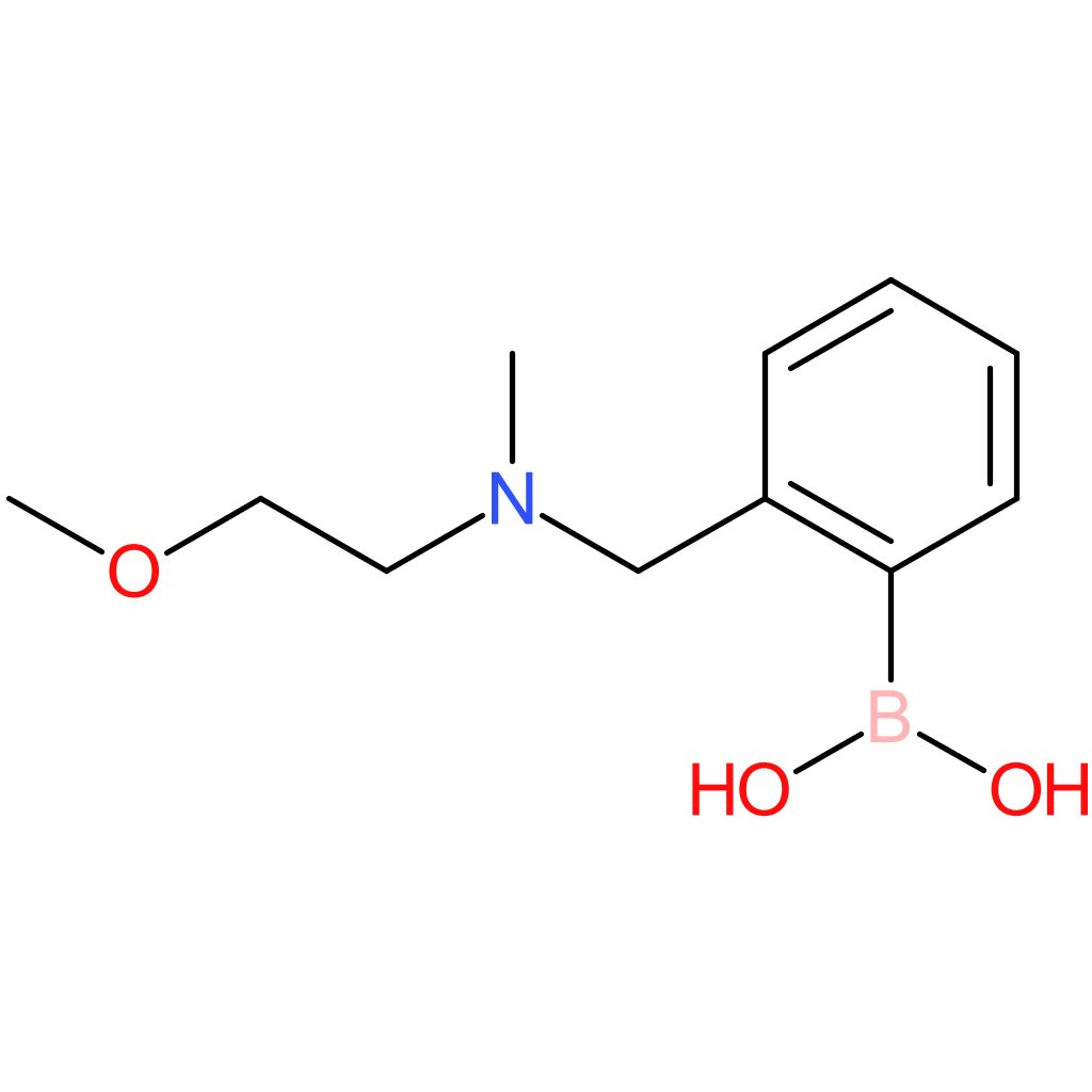 (2-([(2-methoxyethyl)(methyl)amino]methyl)phenyl)boronic acid