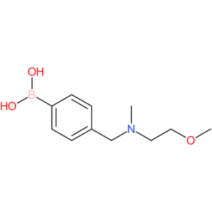 (4-([(2-methoxyethyl)(methyl)amino]methyl)phenyl)boronic acid