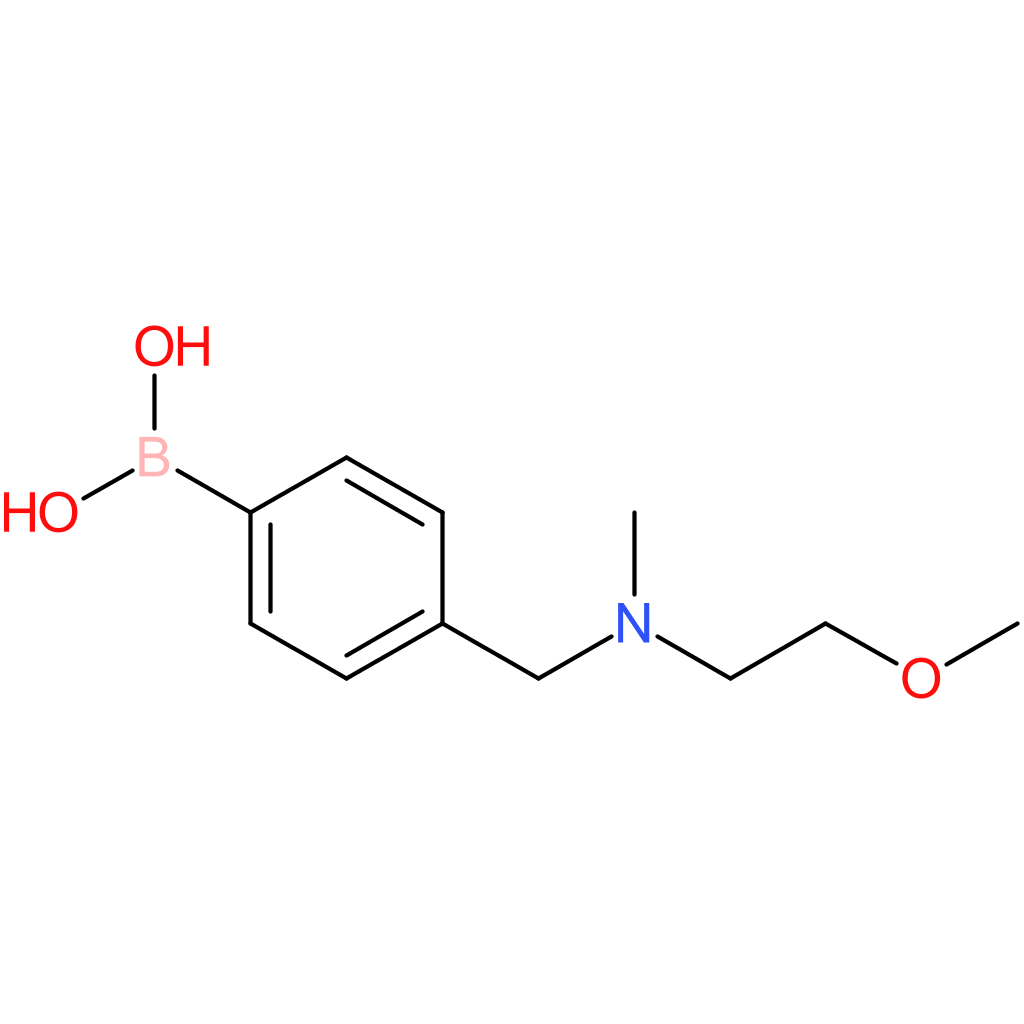 (4-([(2-methoxyethyl)(methyl)amino]methyl)phenyl)boronic acid