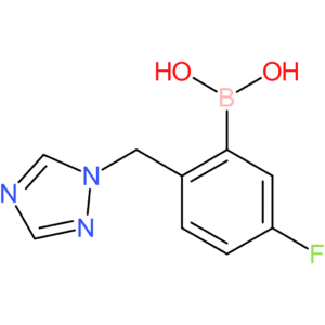 (5-fluoro-2-[(1h-1,2,4-triazol-1-yl)methyl]phenyl)boronic acid