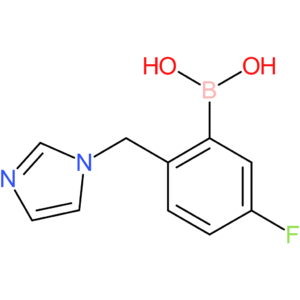 (5-fluoro-2-[(1h-imidazol-1-yl)methyl]phenyl)boronic acid