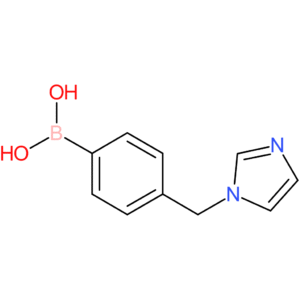 4-[(1-imidazolyl)methyl]phenylboronic acid