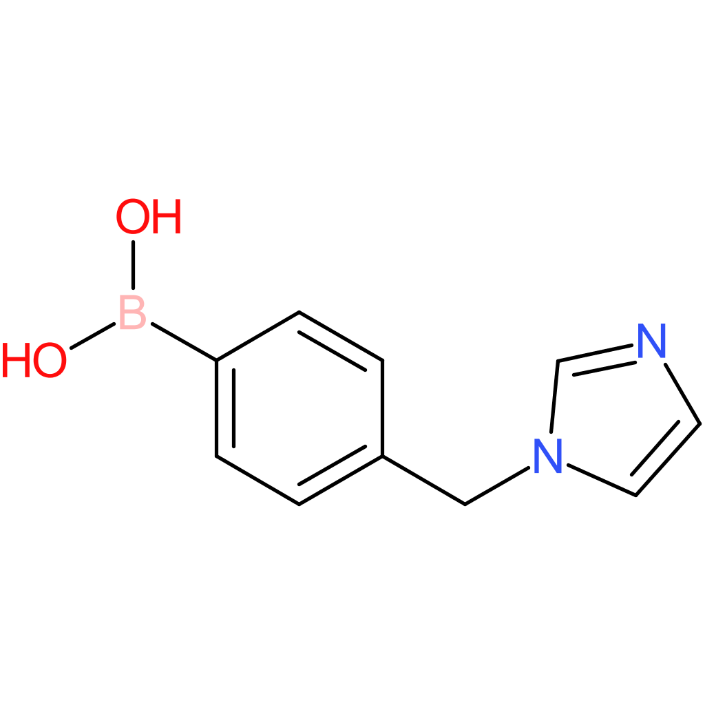 4-[(1-imidazolyl)methyl]phenylboronic acid
