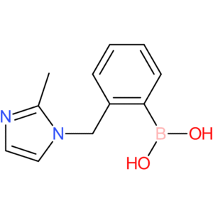 (2-[(2-methyl-1h-imidazol-1-yl)methyl]phenyl)boronic acid