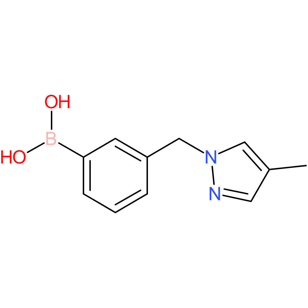 (3-[(4-methyl-1h-pyrazol-1-yl)methyl]phenyl)boronic acid