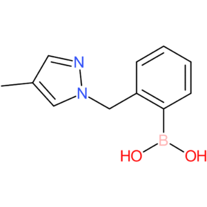 (2-[(4-methyl-1h-pyrazol-1-yl)methyl]phenyl)boronic acid