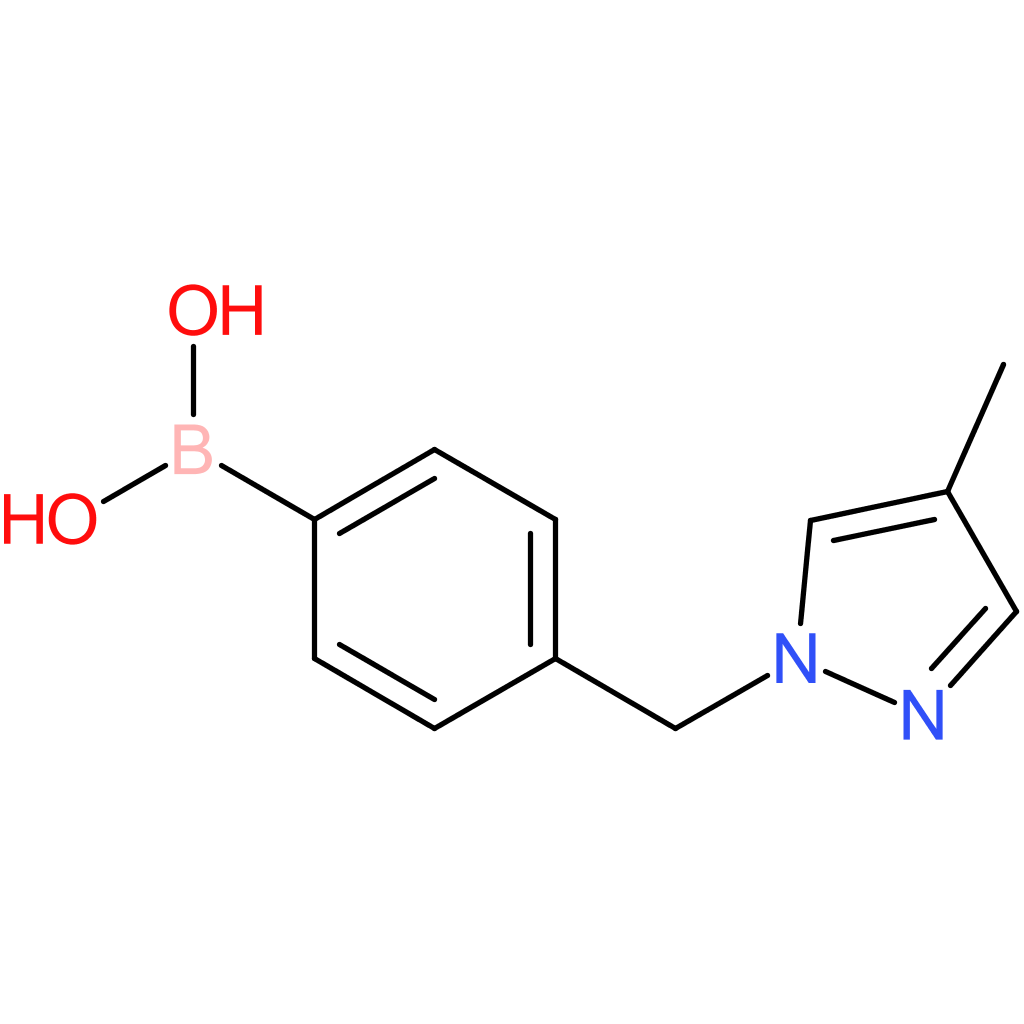 (4-[(4-methyl-1h-pyrazol-1-yl)methyl]phenyl)boronic acid