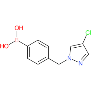 (4-[(4-chloro-1h-pyrazol-1-yl)methyl]phenyl)boronic acid
