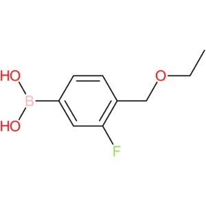 (4-(ethoxymethyl)-3-fluorophenyl)boronic acid