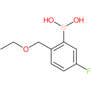 (2-(ethoxymethyl)-5-fluorophenyl)boronic acid