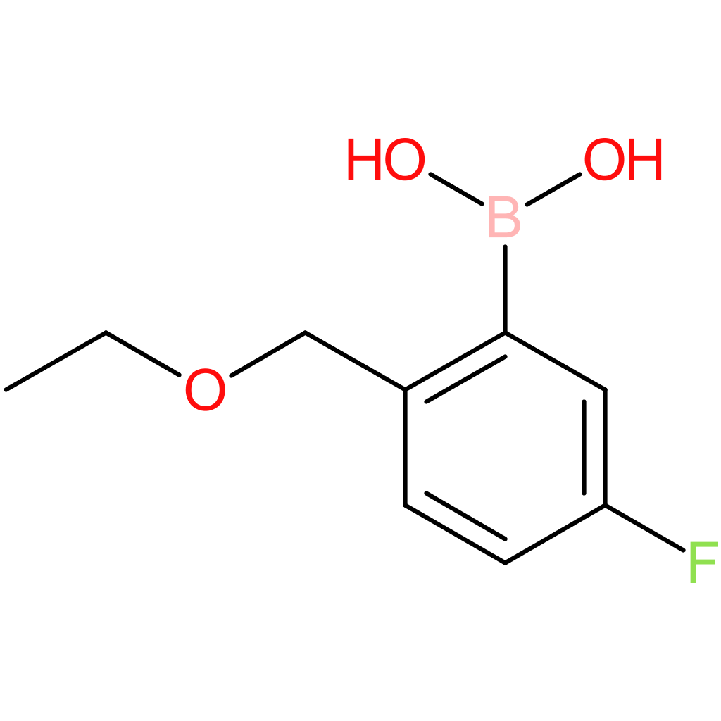 (2-(ethoxymethyl)-5-fluorophenyl)boronic acid
