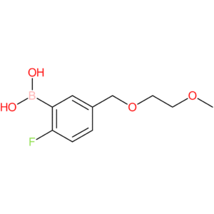 (2-fluoro-5-[(2-methoxyethoxy)methyl]phenyl)boronic acid