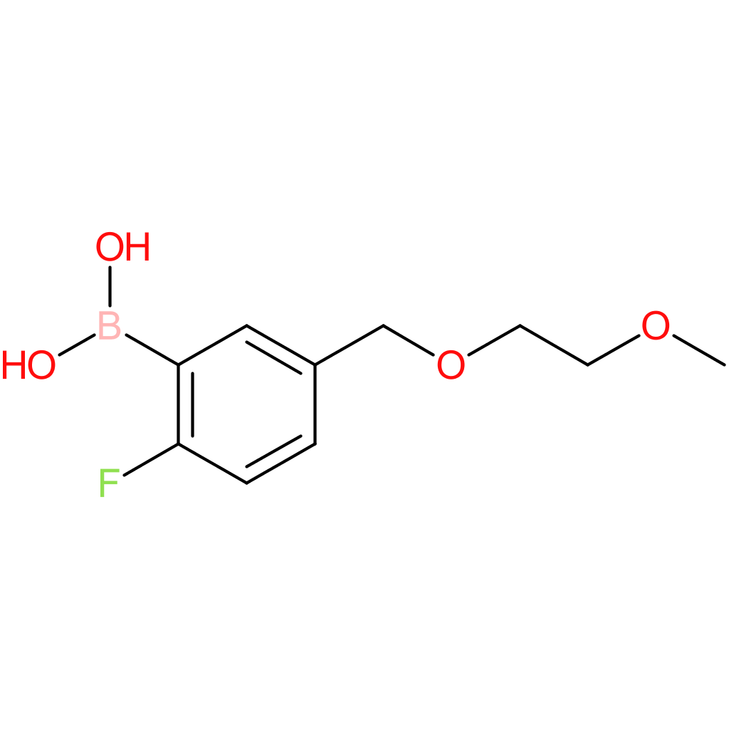 (2-fluoro-5-[(2-methoxyethoxy)methyl]phenyl)boronic acid