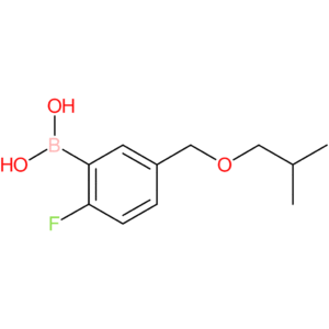 (2-fluoro-5-[(2-methylpropoxy)methyl]phenyl)boronic acid
