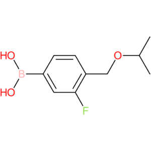 (3-fluoro-4-[(propan-2-yloxy)methyl]phenyl)boronic acid