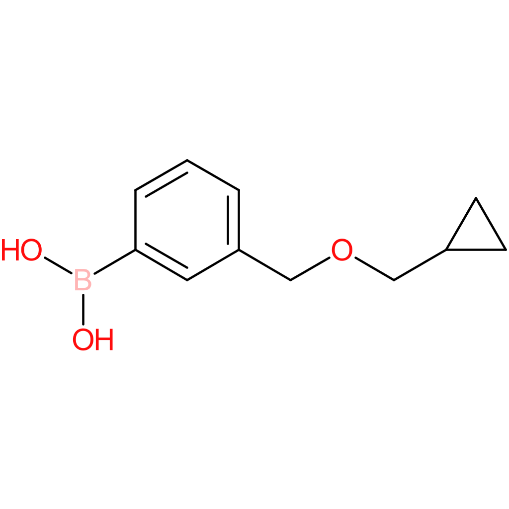 (3-[(cyclopropylmethoxy)methyl]phenyl)boronic acid