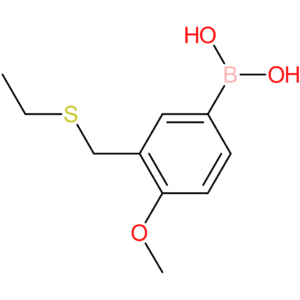 (3-[(ethylsulfanyl)methyl]-4-methoxyphenyl)boronic acid