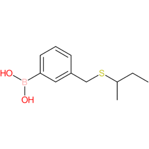 (3-[(butan-2-ylsulfanyl)methyl]phenyl)boronic acid