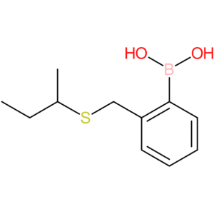 (2-[(butan-2-ylsulfanyl)methyl]phenyl)boronic acid