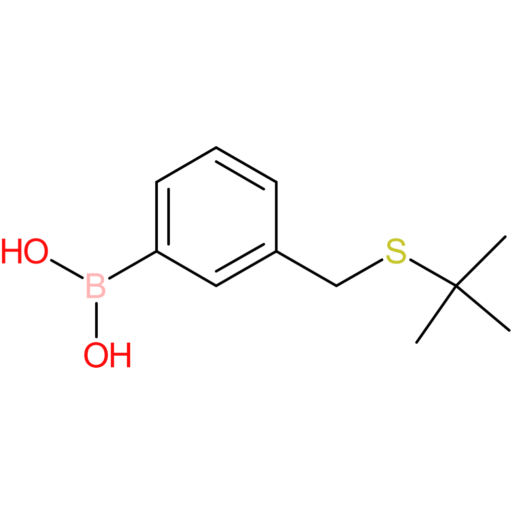 (3-[(tert-butylsulfanyl)methyl]phenyl)boronic acid