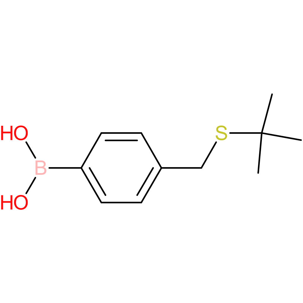 (4-[(tert-butylsulfanyl)methyl]phenyl)boronic acid
