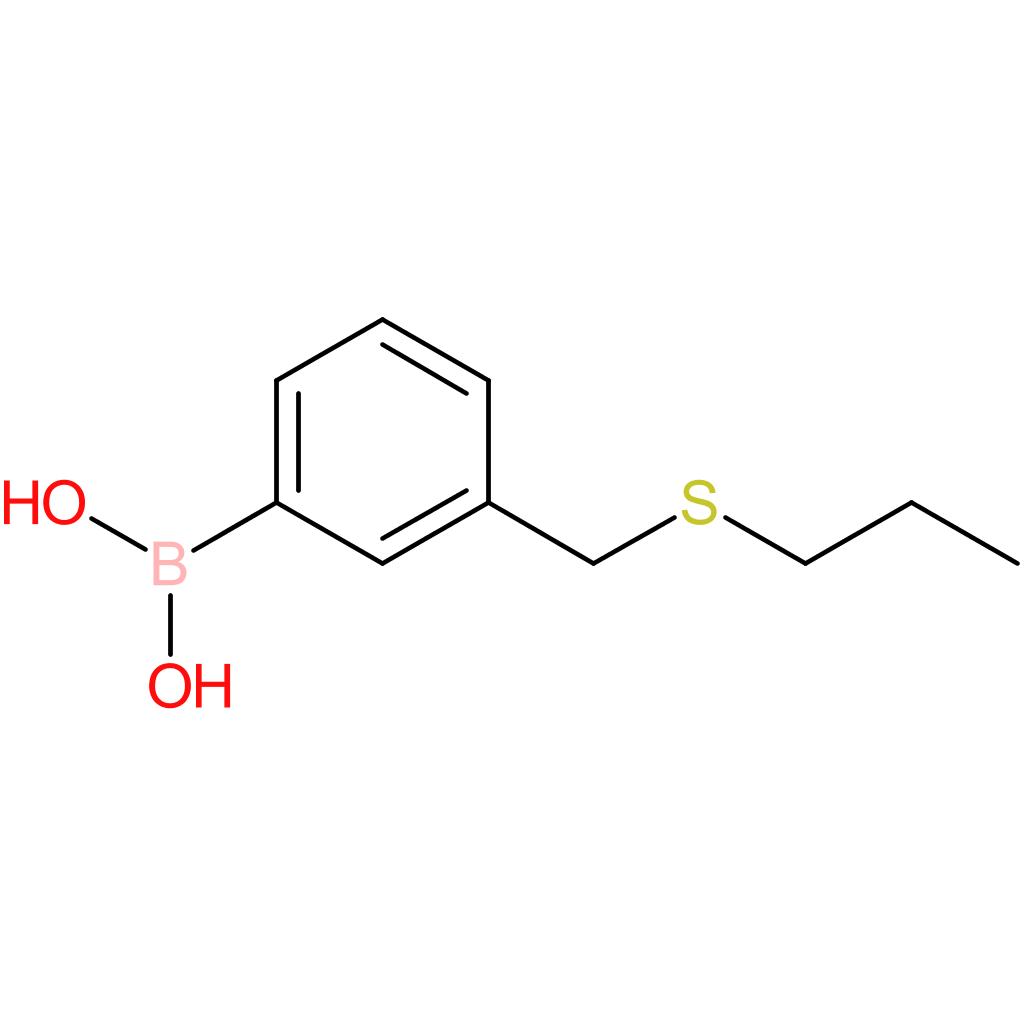 (3-[(propylsulfanyl)methyl]phenyl)boronic acid
