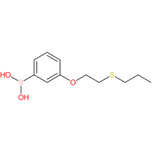 (3-[2-(propylsulfanyl)ethoxy]phenyl)boronic acid
