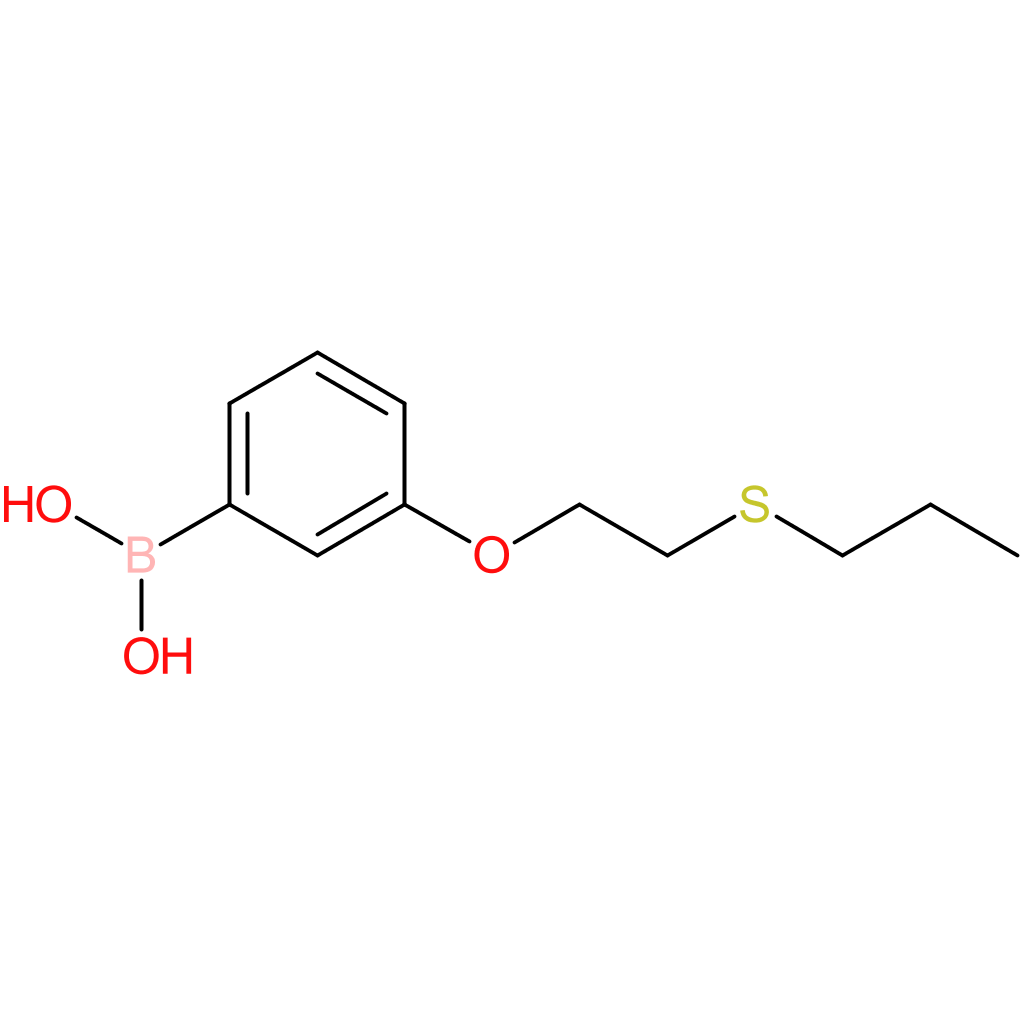 (3-[2-(propylsulfanyl)ethoxy]phenyl)boronic acid