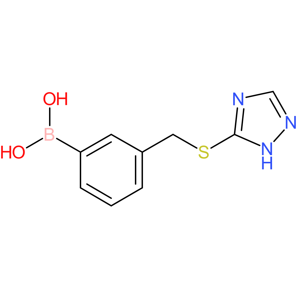(3-[(1h-1,2,4-triazol-5-ylsulfanyl)methyl]phenyl)boronic acid