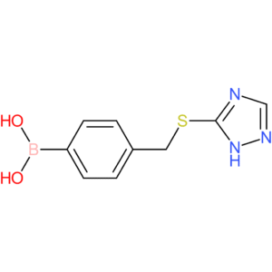 (4-[(1h-1,2,4-triazol-5-ylsulfanyl)methyl]phenyl)boronic acid
