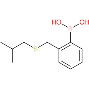 (2-([(2-methylpropyl)sulfanyl]methyl)phenyl)boronic acid