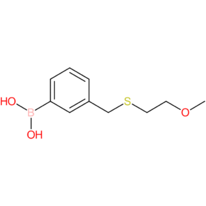 (3-([(2-methoxyethyl)sulfanyl]methyl)phenyl)boronic acid