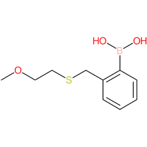 (2-([(2-methoxyethyl)sulfanyl]methyl)phenyl)boronic acid