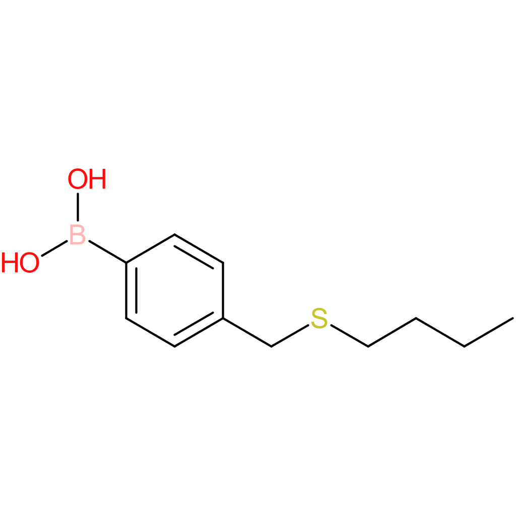 (4-[(butylsulfanyl)methyl]phenyl)boronic acid