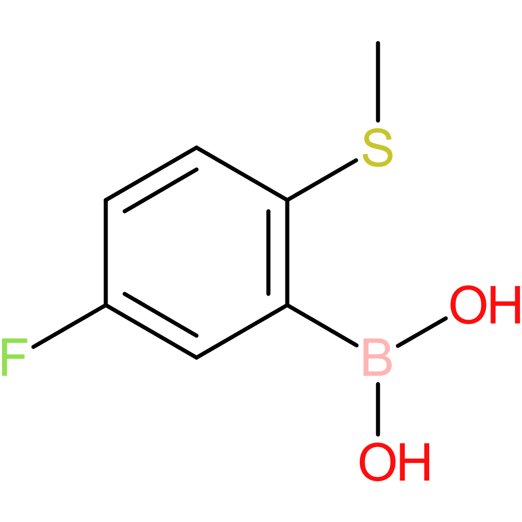 5-fluoro-2-(methylthio)phenylboronic acid