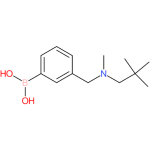 (3-([(2,2-dimethylpropyl)(methyl)amino]methyl)phenyl)boronic acid