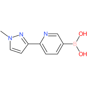 2-(1-methyl-1h-pyrazol-3-yl)-pyridine-5-boronic acid