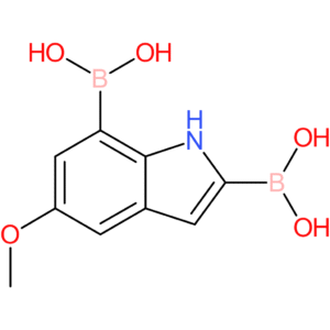 5-methoxy-1h-indolE-2,7-diboronic acid