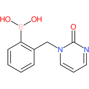 (2-[(2-oxo-1,2-dihydropyrimidin-1-yl)methyl]phenyl)boronic acid