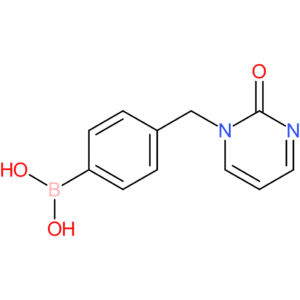 (4-[(2-oxo-1,2-dihydropyrimidin-1-yl)methyl]phenyl)boronic acid