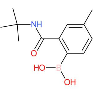 2-(t-butylcarbamoyl)-4-methylphenylboronic acid