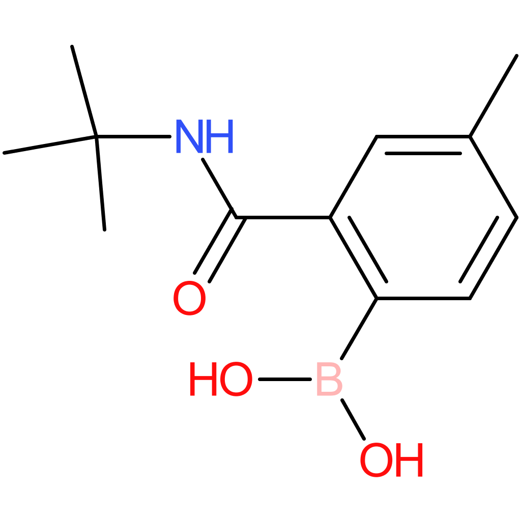 2-(t-butylcarbamoyl)-4-methylphenylboronic acid