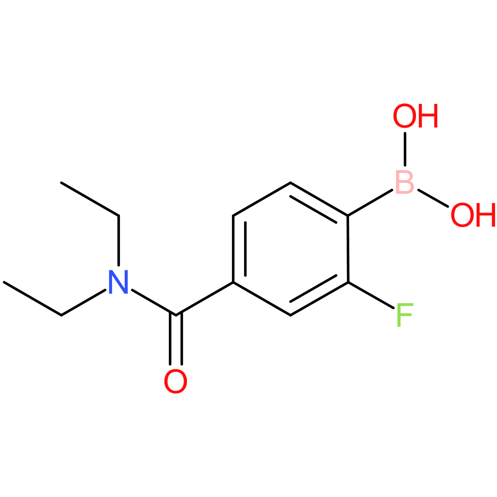4-diethylcarbamoyl-2-fluorobenzeneboronic acid