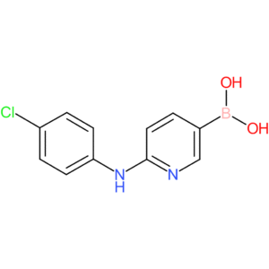 6-(4-chlorophenylamino)pyridin-3-ylboronic acid