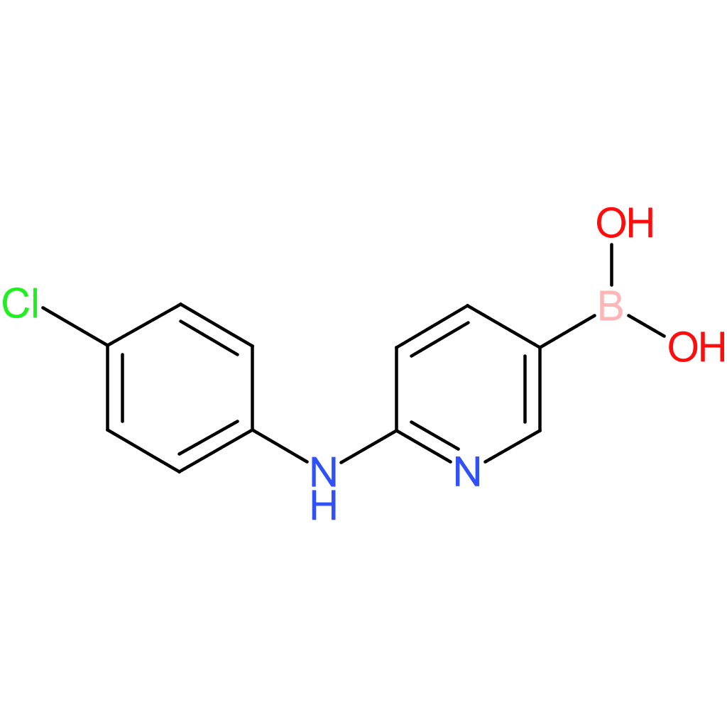 6-(4-chlorophenylamino)pyridin-3-ylboronic acid