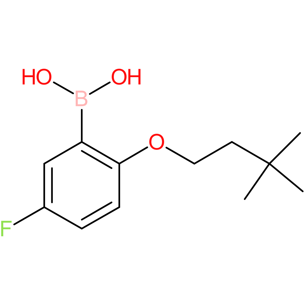 [2-(3,3-dimethylbutoxy)-5-fluorophenyl]boronic acid